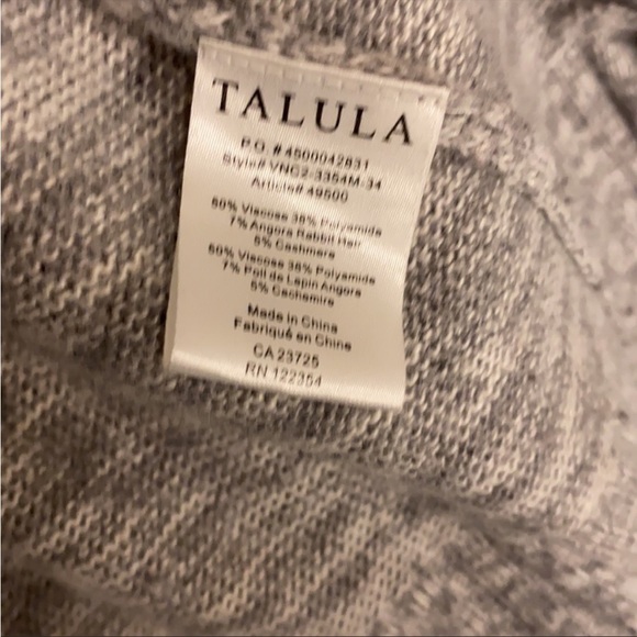 Aritzia Talula Lenox Cashmere Blend Cardigan - Picture 2 of 2